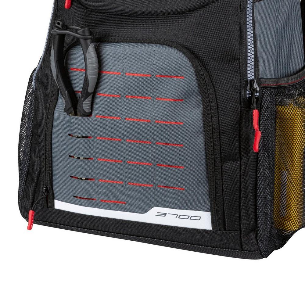  Plano Weekend Series 3700 Backpack, Gray with Red