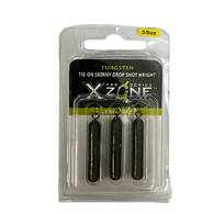 XZONE Tungsten Tie-on Skinny Drop Shot Weight