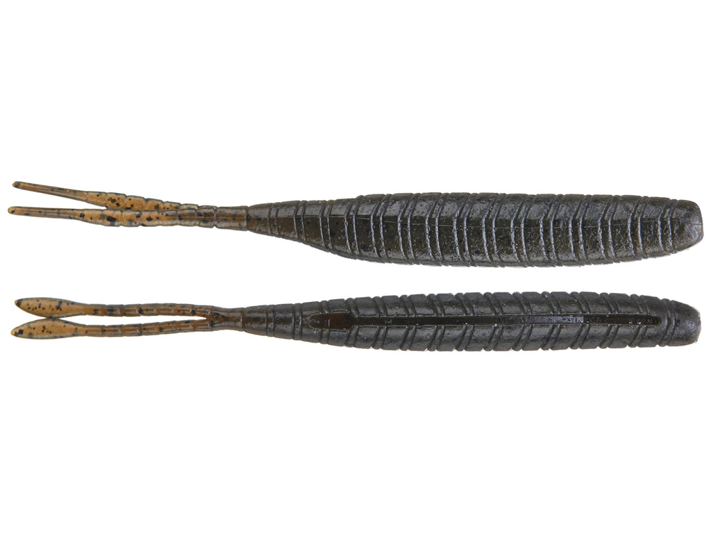 Jackall RHYTHM WAG 4.5 Inch Soft Fishing Bait - Sexy Albino Color (6 Per Pack)