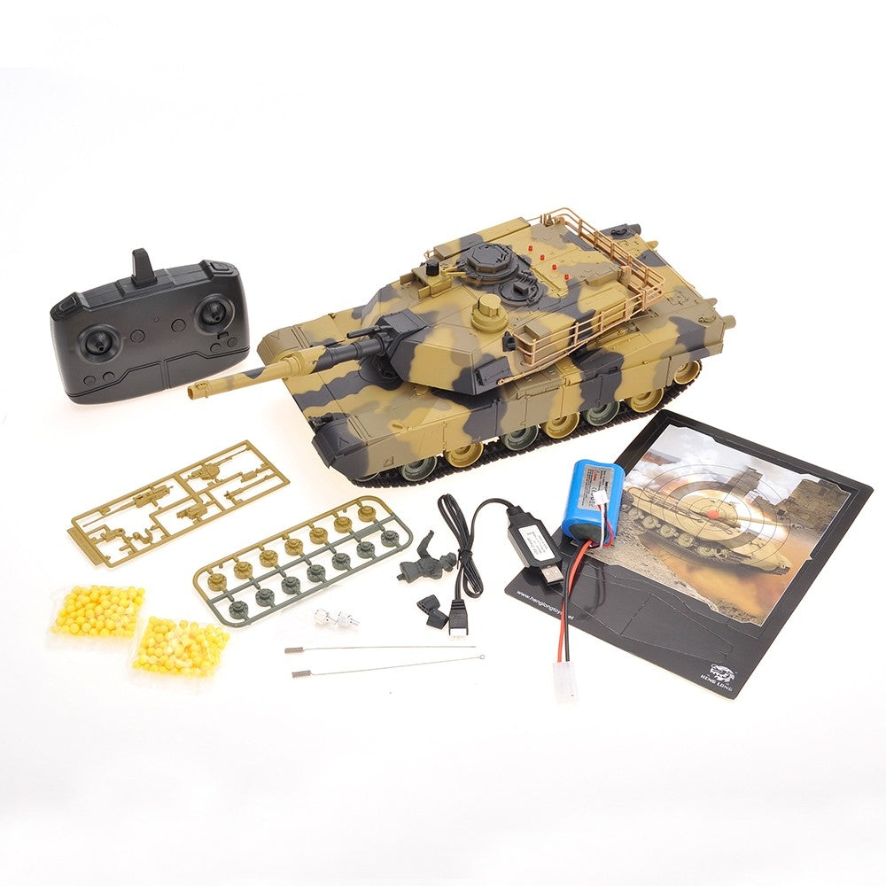 RC-Pro HENGLONG 1:24 Scale U.S.A. M1A2 Abrams R/C Tank RC-Pro HENGLONG 1:24 Scale U.S.A. M1A2 Abrams R/C Tank