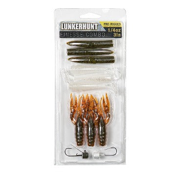 Combo de finura Lunkerhunt 3"
