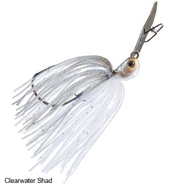 Z-Man CBJH38-03 Chatterbait Jack Hammer 3/8 Oz Clearwater Shad
