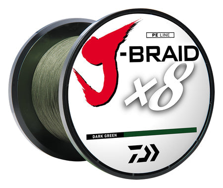 Daiwa J-Braid x8 Braided Line –