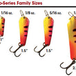 Customs Jigs & Cuillères Slender Spoon Pro Series
