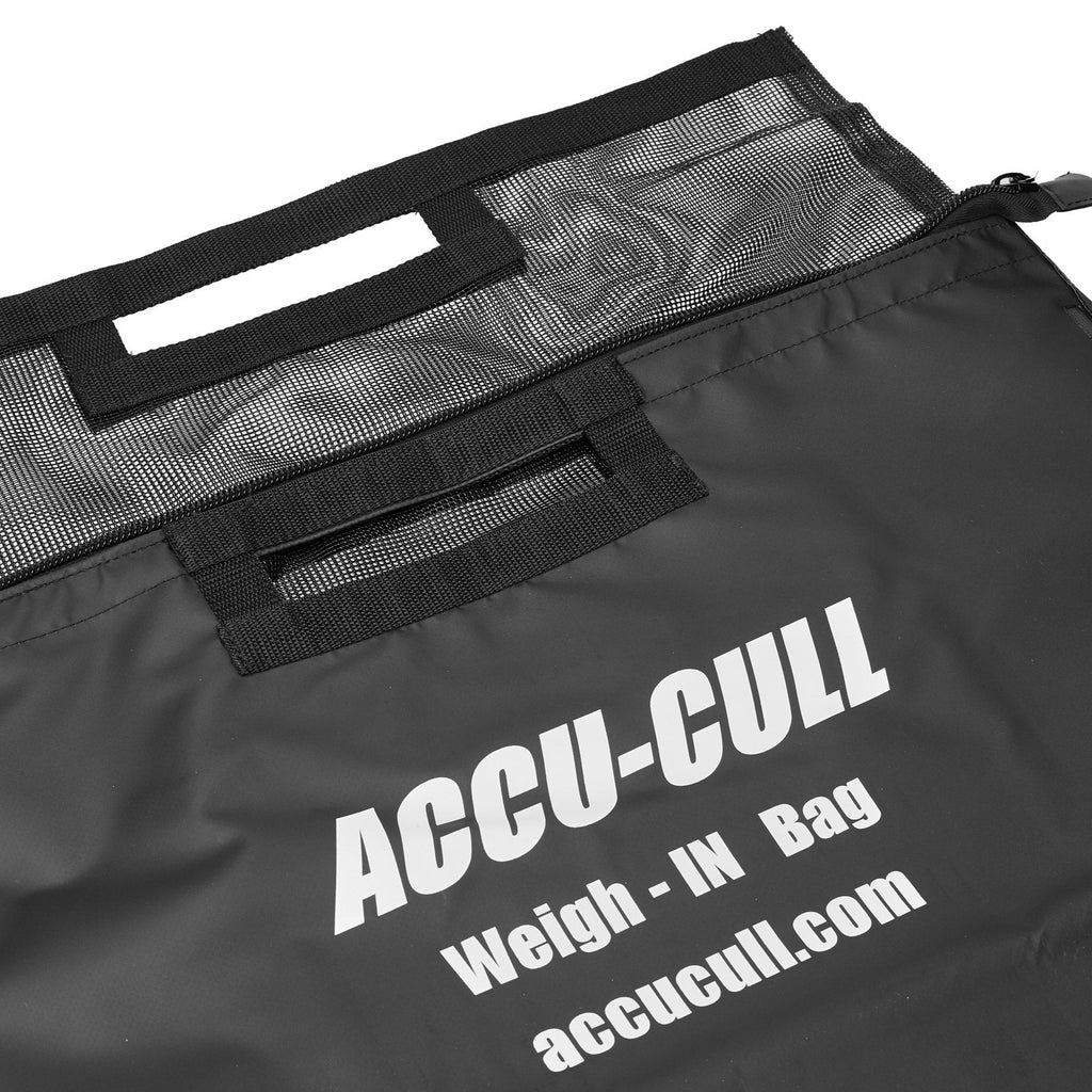 Accu-Cull Weigh-in Bag with Mesh Insert –