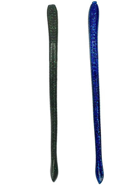 Hag's Flatliner 6" Worm 15pk