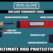 The Rod Glove Tournament Series Neoprene Rod Glove Casting (2 Sizes)
