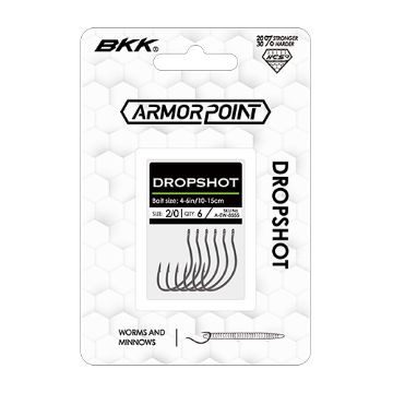 BKK Armor-Point Drop Shot Hook