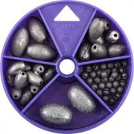 Danielson 55 Piece Egg & Split-Shot Sinker Assortment