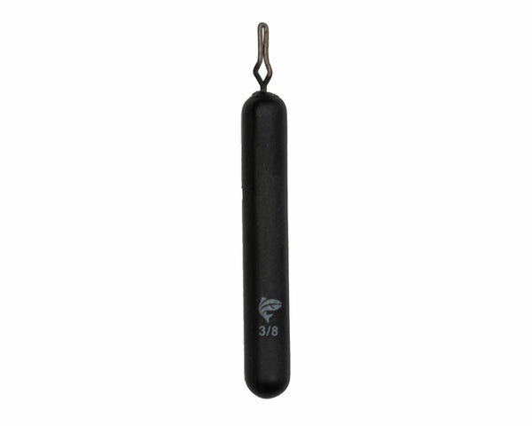 Freedom Tackle Matte Black Tungsten Drop Shot Weights - Cylinder