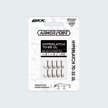 BKK ARMOR-POINT HYPERLATCH 70-SS UL TREBLE HOOK