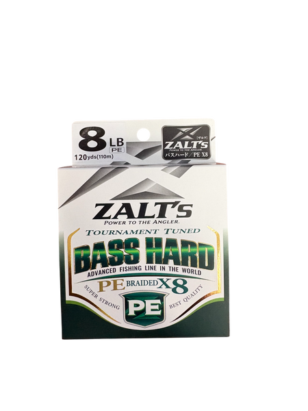 Zalt's Bass Hard PE Braided X8 Line