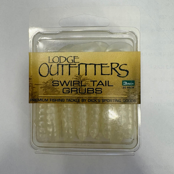 Lodge Outfitters Swirl Tail Grubs