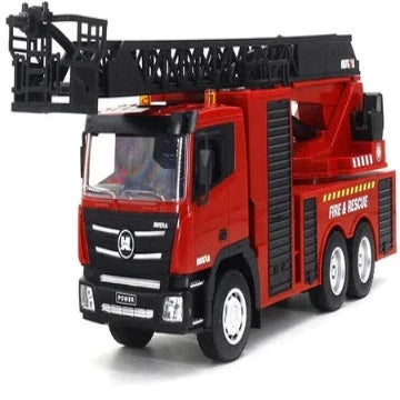 RC-Pro Huina 1:18 Scale Ladder Fire Truck