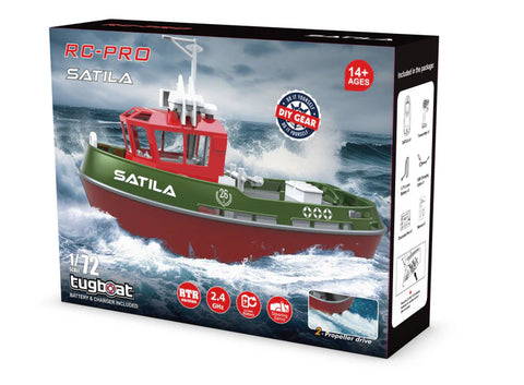 SATILA – 1/72 2.4G MINI R/C SCALE TUGBOAT