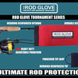 The Rod Glove Tournament Series Neoprene Rod Glove Spinning