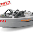 R/C wave boat brushless WAKEJET