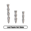 XZONE Lead Pagoda Nail Sinker