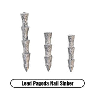 XZONE Lead Pagoda Nail Sinker
