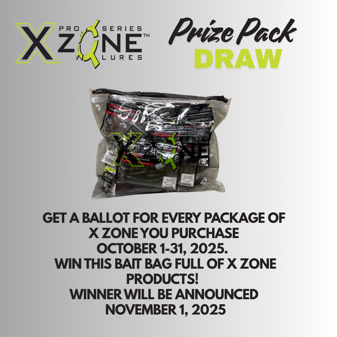 X ZONE LURES PRIZE PACK!