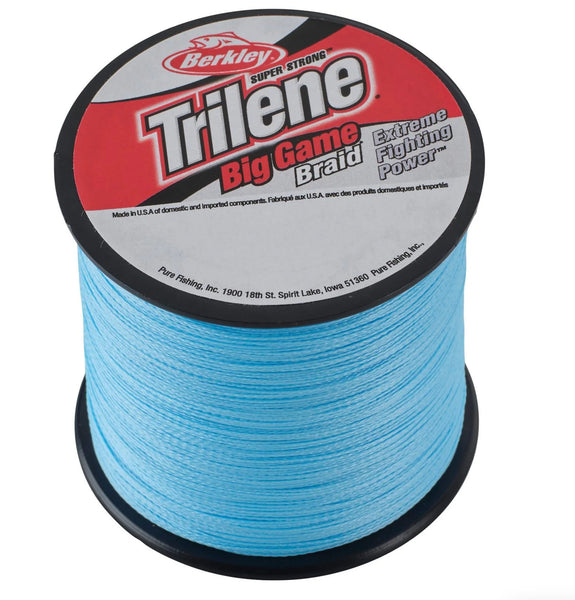 Berkley Trilene Big Game Braid 80lb Ocean Blue 330yds