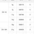 Decoy Sinker type barrel DS-18 / DS-18H
