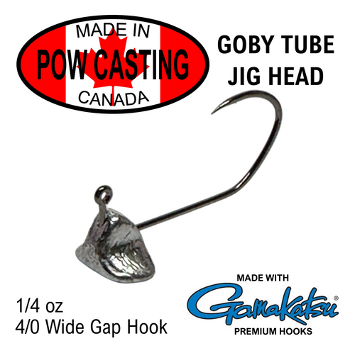 POW Casting Goby Tube Jig Heads