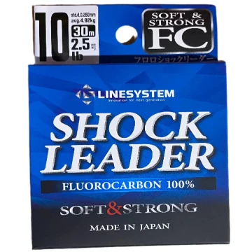 Line System Shock 100% Fluorocarbon Leader