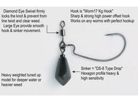 Decoy Zero Dan Heavy Worm317 Hook