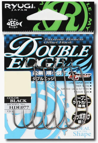 Ryugi Double Edge Offset Worm Hook