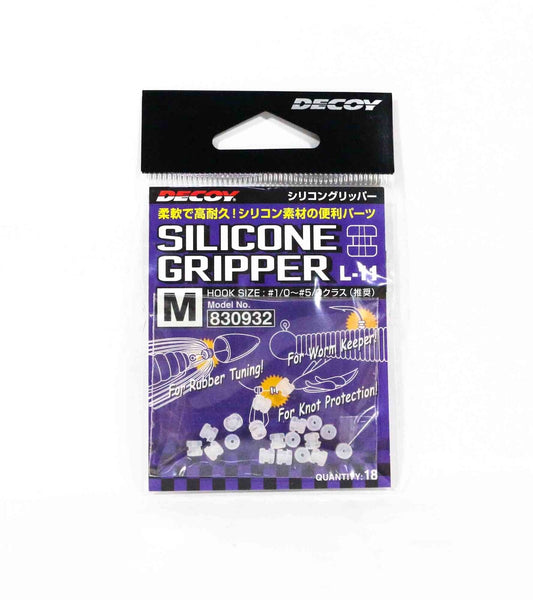 Decoy Silicone Gripper Bait Rigging Accessory 18pk