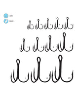 Gamakatsu Treble (Round Bend)