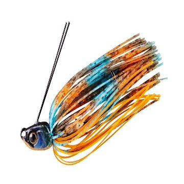 6th Sense Divine Swim Jig - 1/4 oz / Bluegill Fire