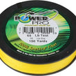 PowerPro 21100080100Y POWERPRO 8LB. X 100 YD. Yellow, Braided Line -   Canada