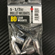 BD Lead Weights Bullet Weights