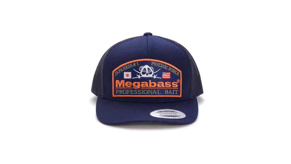 Megabass Snap Back Hats Psychic Snapback Black/Green