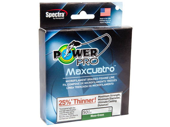 Power Pro 33400651500E Maxcuatro Braided Line for sale online