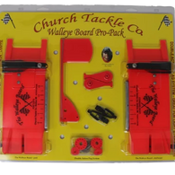 Paquete profesional de tabla Walleye de Church Tackle Co.