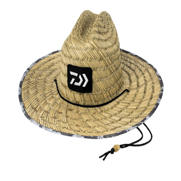 DAIWA Men's Fishing Straw Hat Multi (Size: One Size)