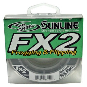 Sunline Fx2 Green Braided Fishing Line